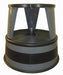 E7784 Office Step Stool 14-1/2in H 350lb Slate