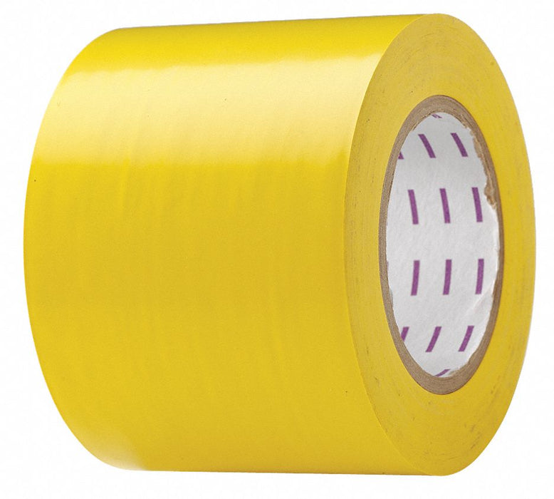 E7754 Floor Tape Yellow 4 inx180 ft Roll