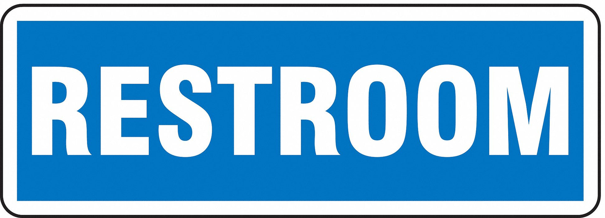 Sign 3 1/2 in x 10 in Polyester PK10