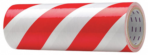 E7747 Floor Tape Red/White 12 inx54 ft Roll