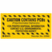 Chemical Label Polyester 2 in W PK100