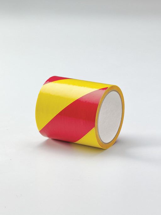 E7742 Floor Tape Pink/Yellow 4 inx54 ft Roll