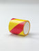 E7742 Floor Tape Pink/Yellow 4 inx54 ft Roll