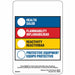 HMIG Label 4 in W 5-7/8 in H PK100