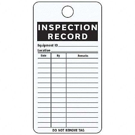 Tag White Aluminum 4-1/4inH 3inW PK25