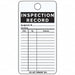 Tag White Aluminum 4-1/4inH 3inW PK25