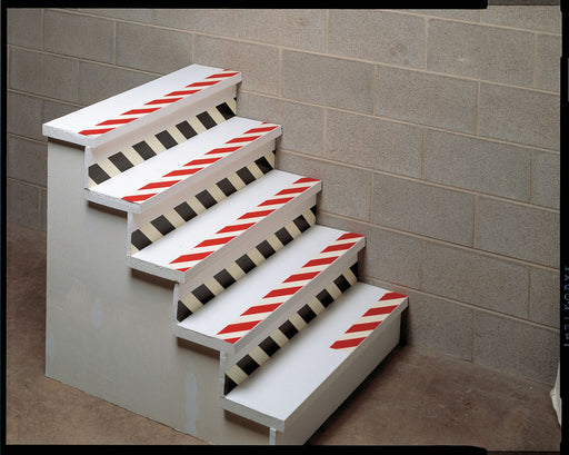 Floor Tape Red/White 3 inx15 ft Roll