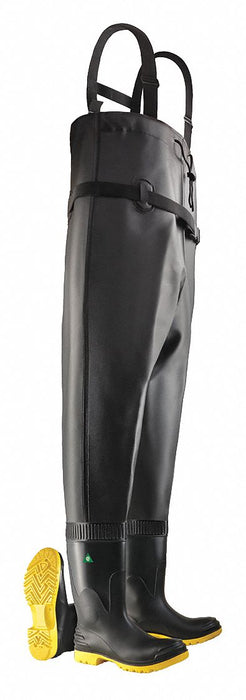 E8462 Chest Wader Men s 13 Steel Black PR