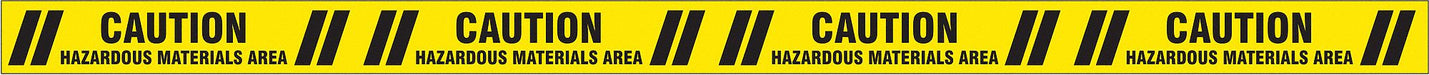 Floor Tape Black/Yellow 3 inx60 ft Roll
