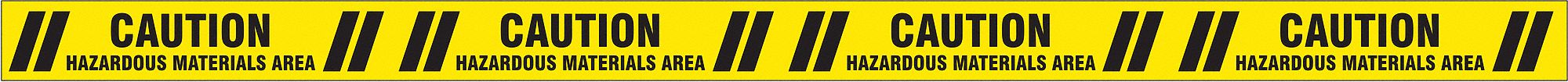 Floor Tape Black/Yellow 3 inx60 ft Roll