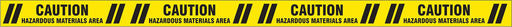 Floor Tape Black/Yellow 3 inx60 ft Roll