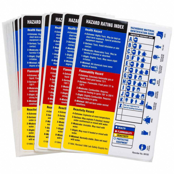 GHSLabel 5-7/8inH 4inW Paper PK100