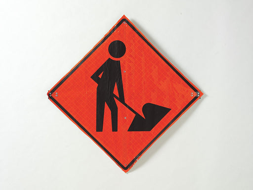 Workers Ahead Traffic Sign 36 x 36 