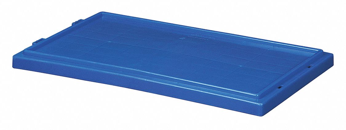 E9216 Lid 11 in W Plastic Blue