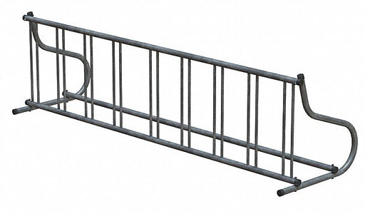 Bike Rack Silver Color 9 Cap. 32 W