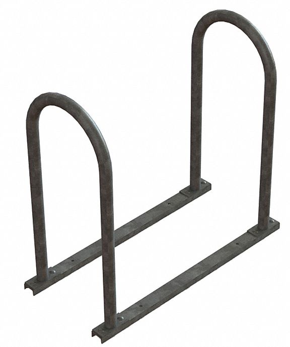 Bike Rack Silver Color 4 Cap. 16 W