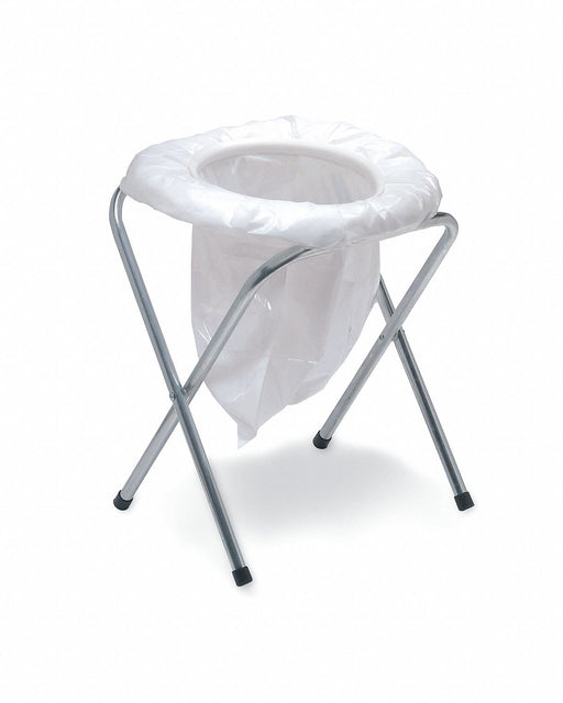 Portable Toilet Steel 225 lb Max Weight