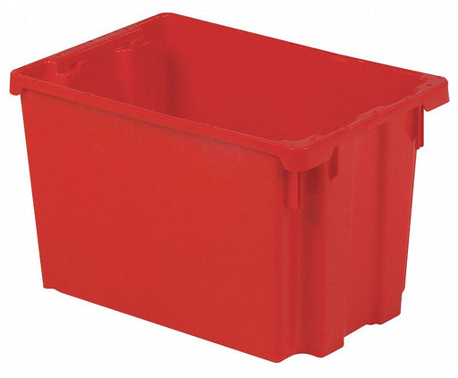 Stk and Nest Ctr Red Solid Polyethylene
