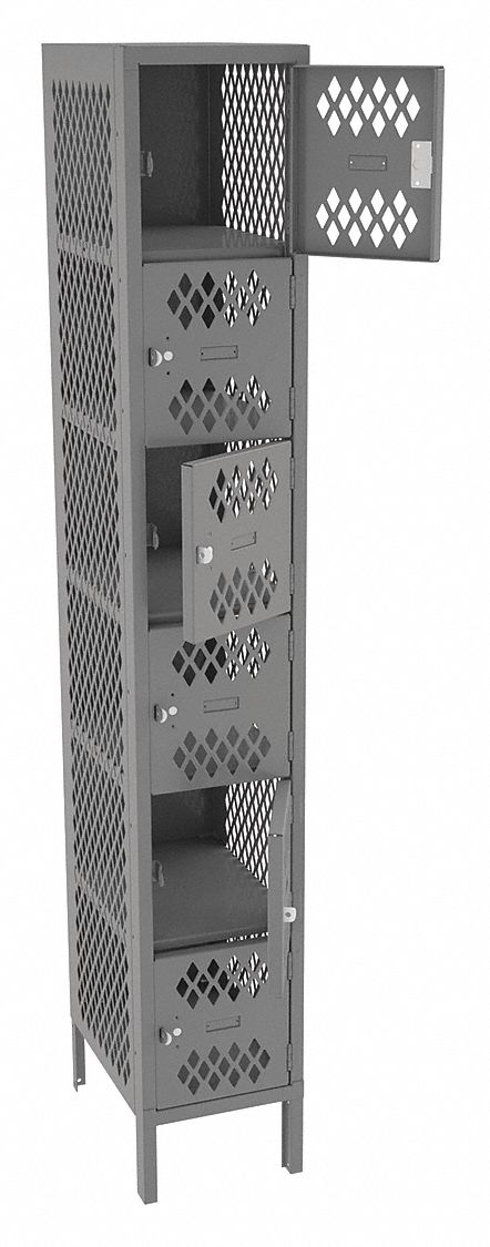 Bx Lckr 6x1Lckr Gray 78 x12 x18 Assm