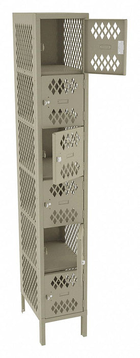 Bx Lckr 6x1Lckr Sand 78 x12 x18 Assm
