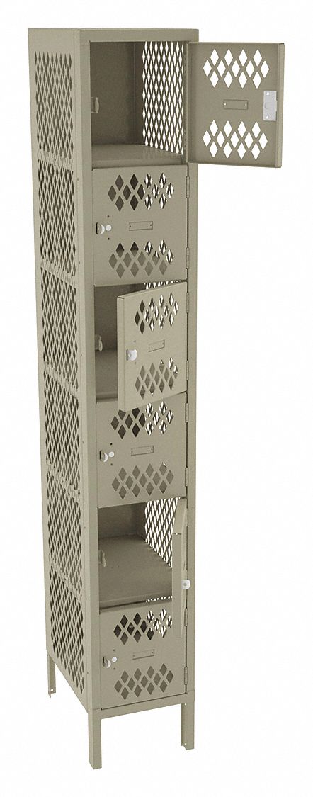 Bx Lckr 6x1Lckr Sand 78 x12 x18 Assm
