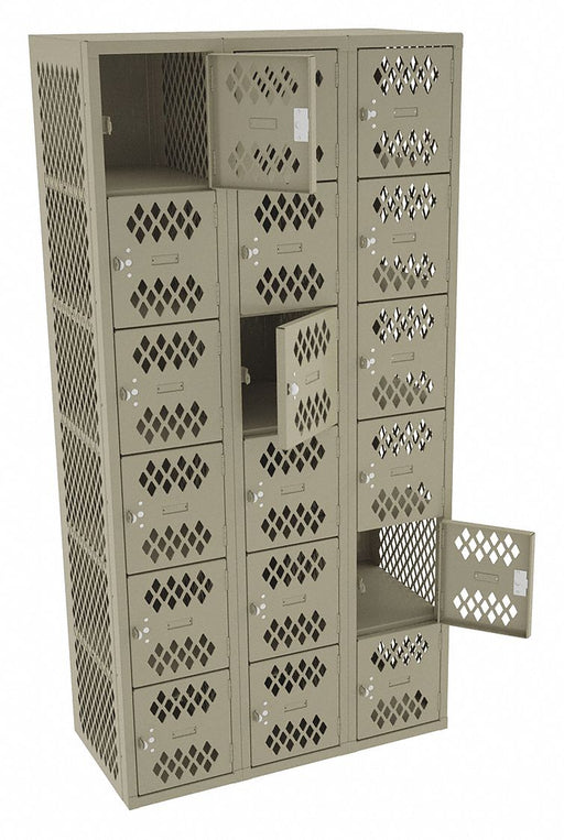 Bx Lckr 6x3Lckr Sand 72 x36 x18 Assm