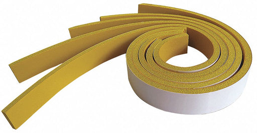 Adhesive Foam Strip Yellow 2 In PK5
