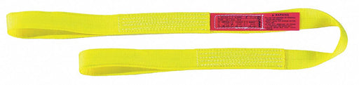 F1210 Web Sling Flat Eye 4 ft L 4 800 lb Cap.