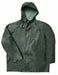 Rain Jacket with Hood Green L