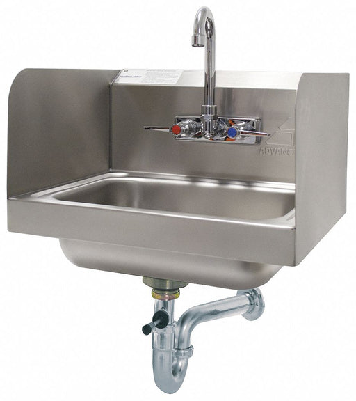 Hand Sink 16 x12 x12.75 Silver