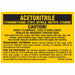 NFPALabel 2inH 2-7/8inW Polyester PK25