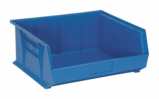 F0607 HangandStackBin 14.75inL 16.5inW Plastic