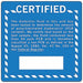 Label 6 inx6 in Polyester PK100