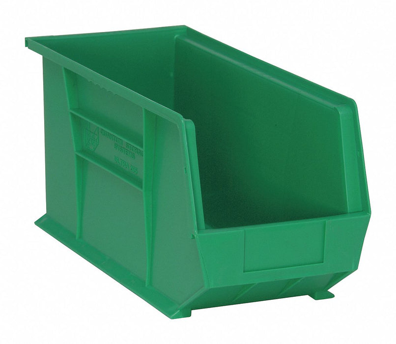 F0610 HangandStackBin 18inL 8.25inW Plastic