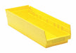 F0618 ShelfBin 17.875inL 6.625inW Plastic