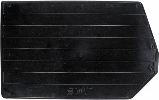 BinDivider 17inL Plastic Black PK6