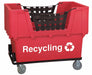 F0177 Cube Truck LLDPE Red 23.0 cu ft.
