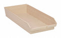 F0624 ShelfBin 23.625inL 11.125inW Plastic