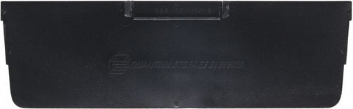 BinDivider 10.5inL Plastic Black PK50