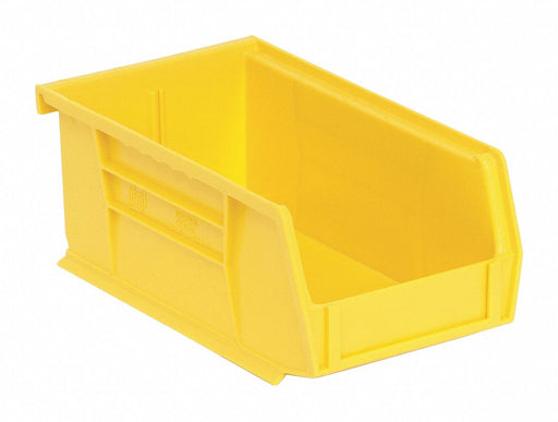 F0599 Hang and Stack Bin Yellow PP 3 in