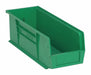 F0602 Hang and Stack Bin Green PP 5 in