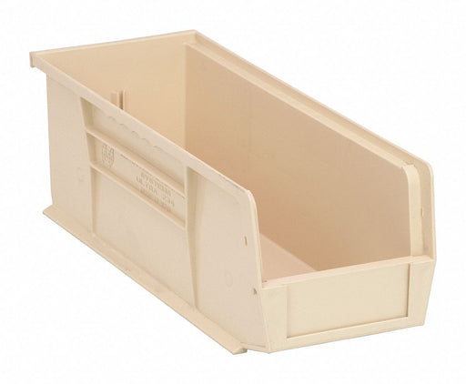 F0602 HangandStackBin 14.75inL 5.5inW Plastic