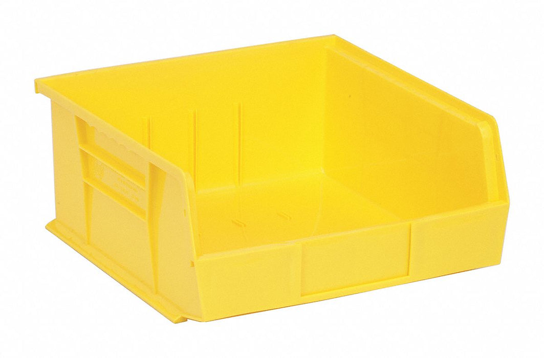 F0603 Hang and Stack Bin Yellow PP 5 in