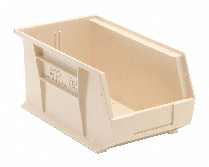 F0605 HangandStackBin 14.75inL 8.25inW Plastic