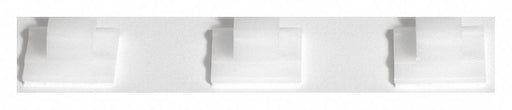 Fire Fighting Goggle Clip White Nylon