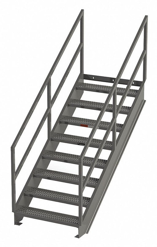 M8355 Stair Unit Carbon Steel 9 Steps