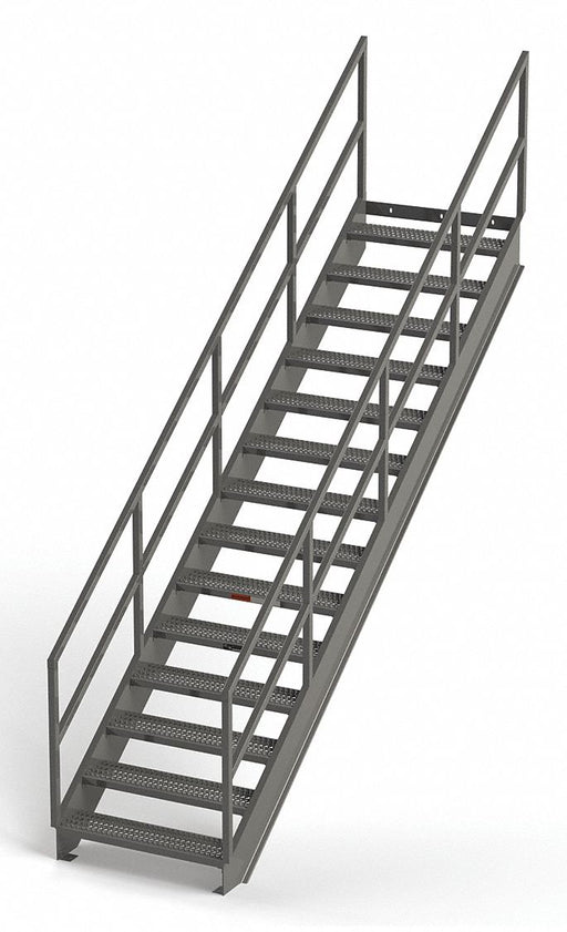 M8355 Stair Unit Carbon Steel 15 Steps