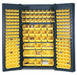 Bin Cab 84 x48 x24 SmkGry 163YlwBns