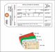 InventoryTag 6-1/4inH Blue PK100