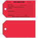 Tag Black Red Paper 5-3/4inH 3inW PK100